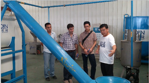 阿根廷客戶來我廠考察 阿根廷客戶來我廠考察